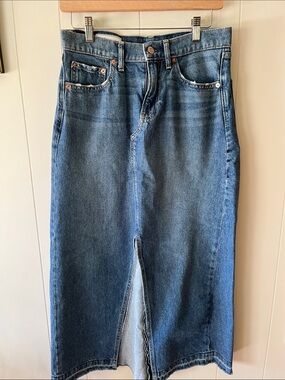 GAP Denim Maxi Skirt
